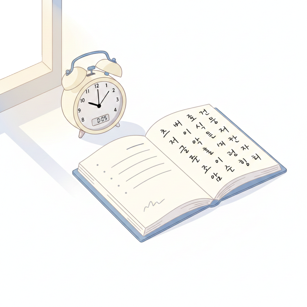 하루 5분, 외국어 습관 만들기